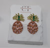 Piña Colada stud earrings