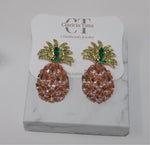 Piña Colada stud earrings