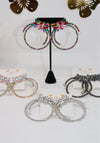 LA Pearl hoops | More Options Available