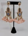 Samara clutch | Samara earrings