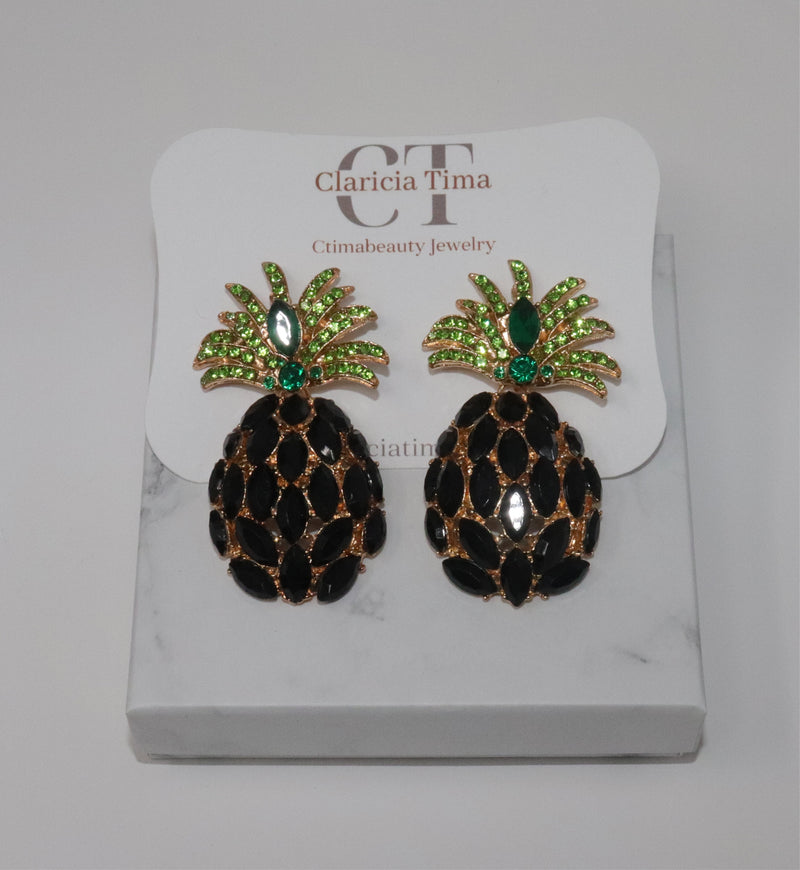 Piña Colada stud earrings