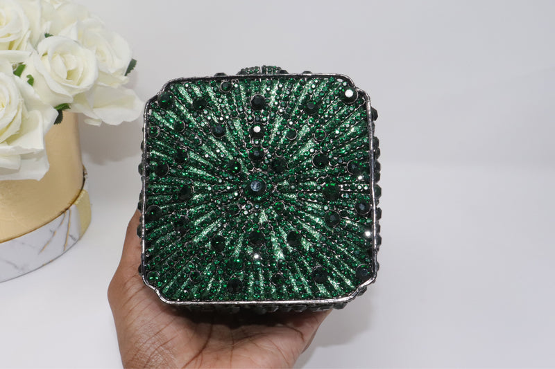 Magic box | Mini Bag *Dark emerald