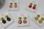 Piña Colada stud earrings