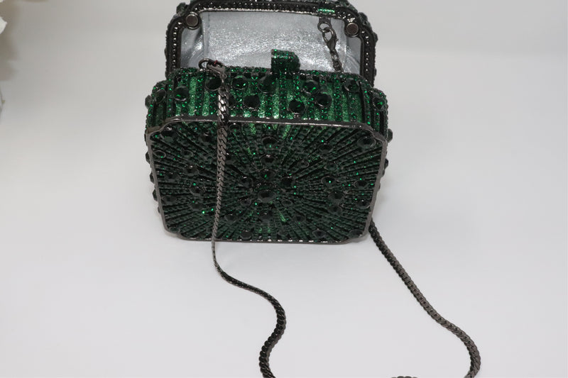 Magic box | Mini Bag *Dark emerald